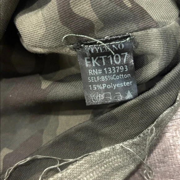 POL Camouflage Oversized Hoodie - Picture 7 of 8